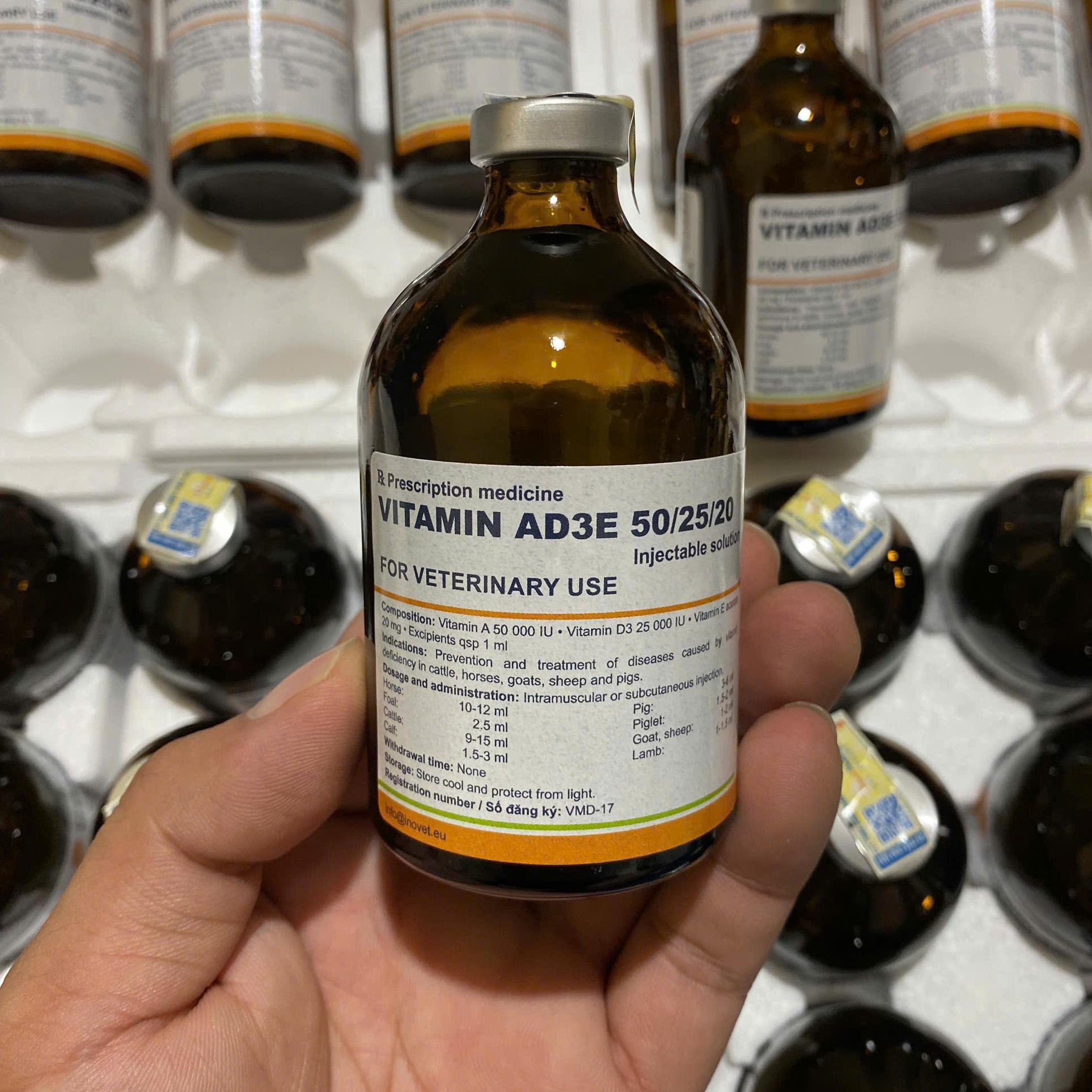 Vitamin AD3E - Hỗ Trợ Kích Lên Giống - Tăng Rụng Trứng - Nhập Khẩu Bỉ