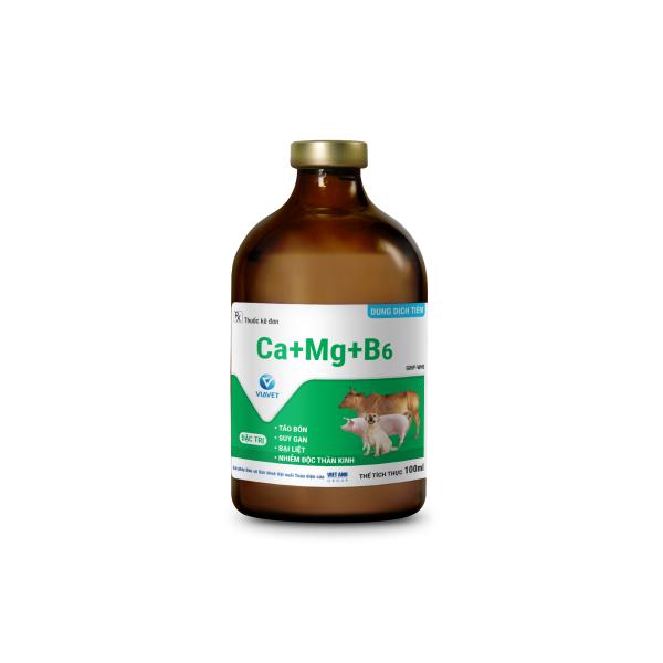 Ca+Mg+B6 ĐẶC TRỊ TÁO BÓN, SUY GAN, BẠI LIỆT, NHIỄM ĐỘC THẦN KINH